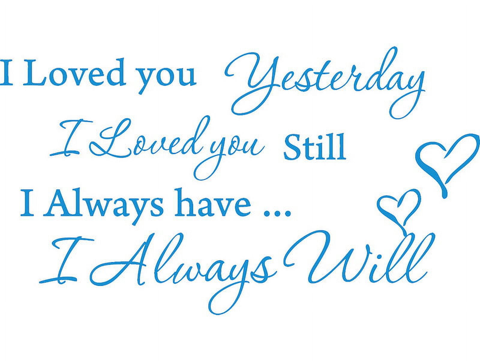 Picniva Purple "Love Without Quote" Wall Sticker – 31 X 14 Inch Vinyl Decal, Peel & Stick, Waterproof Wall Art For Home Decor - View #5