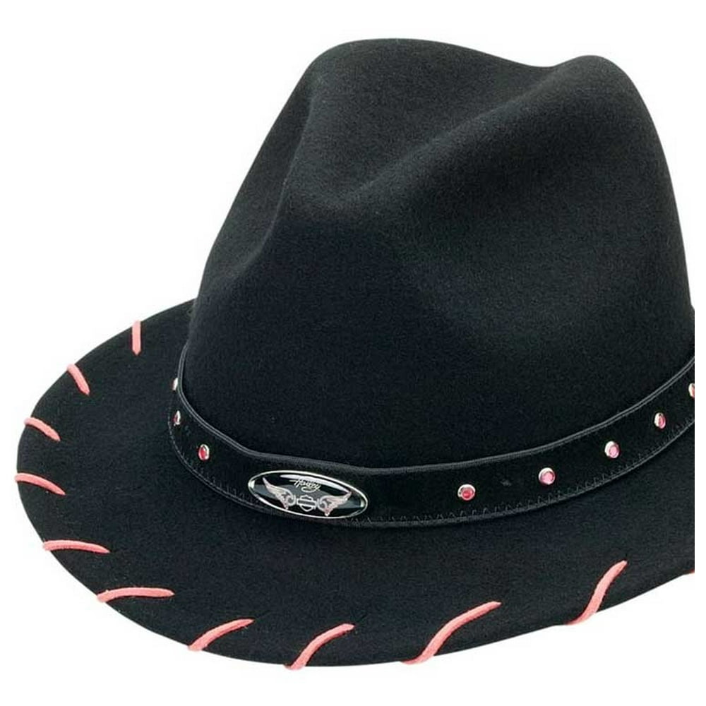 HarleyDavidson HarleyDavidson Women's Pink Lacing Crushable Wool