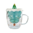 thumbnail image 3 of Taza de Café de Vidrio de Doble Pared Macarena Aislada Transparente Gruesa de Alto Contenido de Borosilicato, 3 of 8