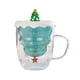 thumbnail image 3 of Taza de café de vidrio de doble pared Sunnimix 301ml 400ml, 3 of 8