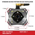 thumbnail image 4 of Bomba para hidrolavadora SIMPSON AAA 90034 4400 PSI 4 GPM, 4 of 7