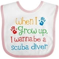 thumbnail image 3 of Inktastic Future Scuba Diver Childs Diving Boys or Girls Baby Bib, 3 of 4