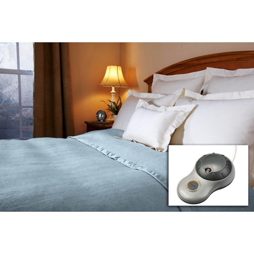 Sunbeam Twin Heated Blanket Summer Sky