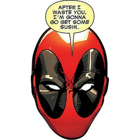 Deadpool Head Chunky Magnet Wade Wilson Ryan Reynolds Marvel X-Men Gift