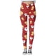 thumbnail image 3 of MKLEKYY Leggings push up para mujer, cómodos, informales, con estampado navideño, elásticos, de cintura alta, con estampado floral, para yoga, correr, fitness diario, 3 of 4