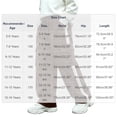 thumbnail image 3 of BXJX Boys Cargo Pants, Multi Pocket Straight‑Leg Side Stripe Elastic Waist Casual Trousers Brown Size 14-15 T, 3 of 8