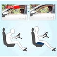 thumbnail image 2 of Auto Booster Cushion Car Seat Cushion Seat Corrector Cushion Breathable Mesh Portable Perfect for Car Office Used All Year Roundnavy, 2 of 5