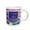 White, variant on 3drose, Balloons with Purple Banner Happy 34th Birthday, 11oz Magic Transforming Mug