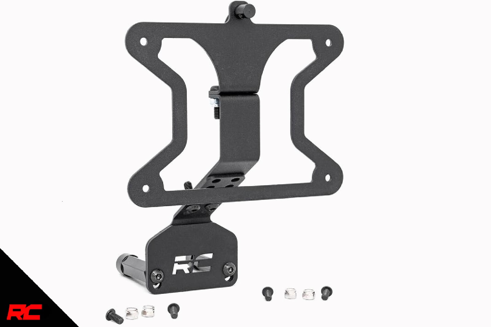 Rough Country License Plate Relocation Kit w/ LED compatible w/ 2018