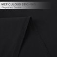 thumbnail image 5 of PiccoCasa 100% Cotton Body Pillowcase Soft Hidden Zipper Black 20"x72", 5 of 7