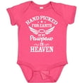 thumbnail image 3 of Inktastic Handpicked for Earth by My Pawpaw in Heaven with Angel Wings Boys or Girls Baby Bodysuit, 3 of 5