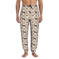 thumbnail image 2 of Sweatpants for Men - Cartoon Cool Horse Hunting Dog Adjustable Elastic Band Mens Joggers With Pockets, Athletic Workout Gym Casual Track Pants for Men, 2 of 7