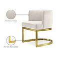 thumbnail image 2 of Meridian Furniture Gianna Cream Velvet Dining Chair, 2 of 5