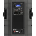 thumbnail image 3 of Dolphin SPX-290BT Dual 15" Bluetooth Party Speaker – Translucent Cabinet, 200W RMS, Deep Bass, XLR Inputs, LED Light Show, 5-Star Sound Clarity, DJ & Karaoke Ready, 3 of 7