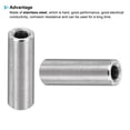 thumbnail image 4 of 12Pcs M3 Stainless Steel Spacers Metal Spacer 3mm ID x 6mm OD x 20mm L, 4 of 5