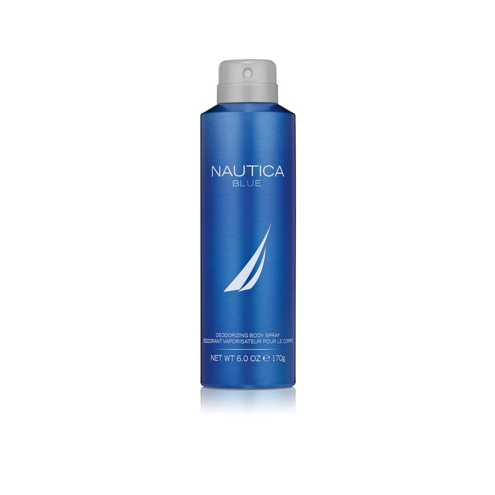 Nautica Blue Body Spray Deodorant For Men, 6 fl oz