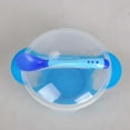 thumbnail image 6 of Baby Bowl with Suction - Baby Bowl with Lid - Silicone Set with Spoon - Safe Leak-Proof Bowl for Babies Kids Toddlers - BPA Free - First Stage Self Feeding, 6 of 6