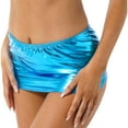 thumbnail image 4 of zdhoor Jupe Moulante Mini en Cuir Verni PVC Extensible pour Femmes Robe Crayon Serrée Bleu Ciel Taille Unique, 4 of 7