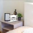 thumbnail image 4 of OULII Congratulation Grad Table Centerpiece Wooden Grad Sign White 1Set Preserve Memories for Graduation Season, 4 of 8