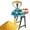 110V-Blue&Red, variant on 1500W Electric Grain Mill Grinder with Funnel, Adjustable Output Thickness 110V & Home Corn Grinder Machine for Rice, Cereals, Spices, Red Beans Feed Mill (Dry Food)