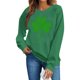 thumbnail image 4 of Suéteres de Manga Larga de Mujer con Cuello Redondo Impreso Suelto Casual para la Fiesta Del Día de San Patricio Y el Uso Diario, 4 of 6