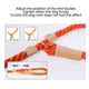 thumbnail image 4 of Collar De Algodón Para Mascotas, Correa Ajustable Para Mascotas, Cuerda De Tracción Plegable, Correa De Entrenamiento Para Mascotas Con Mango Ergonómico Para Caminar Con Mascotas, Senderismo, Camping Inevent PT000747-00, 4 of 7