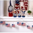 thumbnail image 4 of Gift Boutique Uncle Sam Figurines Set of 3, Patriotic Resin Decor, 5 Inch USA Statue, 4th of July Independence Day Tabletop Decorations, 4 of 6
