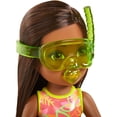 thumbnail image 4 of Barbie and Chelsea The Lost Birthday Playset with Chelsea Doll (Brunette, 6-in), Jungle Pet, Floatie and Accessories, Gift for 3 to 7 Year Olds Barbie -, 4 of 7