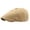 Khaki, variant on Korean Hat Men's and Women's Cotton Beret Simple Light Board Peaked Cap British Retro Advance Hats Painter Cap Fashion
