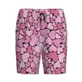 thumbnail image 3 of Yiaed Sweet Heart for Men's Soft Sleep Pajama Short Lounging Pajama Shorts-X-Large, 3 of 8