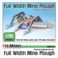 thumbnail image 1 of DEF Model 1:35 Mine Plough Pearson Engineering Ver. Kit - Resin #DM35057, 1 of 3