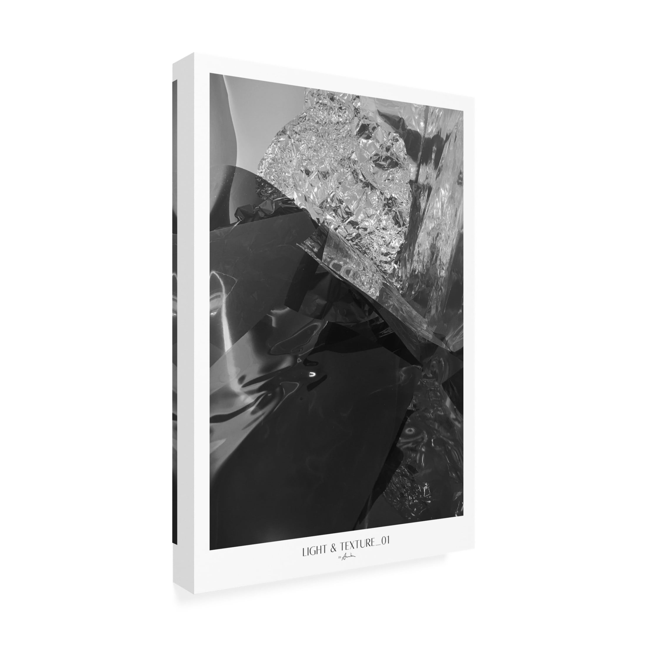 Trademark Fine Art Annika John Light and texture 01 Canvas Wall Art