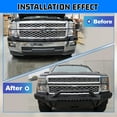 thumbnail image 6 of 2014-2015 Chevy Silverado 1500 Front Bumpe,with 2 D Rings & Light,Suitable for Steel Bumper and Plastic Bumper,Micro Texture Black Powder Coat, 6 of 10