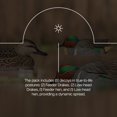 thumbnail image 4 of Avian X Topflight Green-Winged Teal Duck, Floating Decoys, Set of 6, Multicolor, 4 of 11