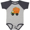 thumbnail image 3 of Inktastic Pumpkin Truck Thanksgiving Halloween Boys or Girls Baby Bodysuit, 3 of 5