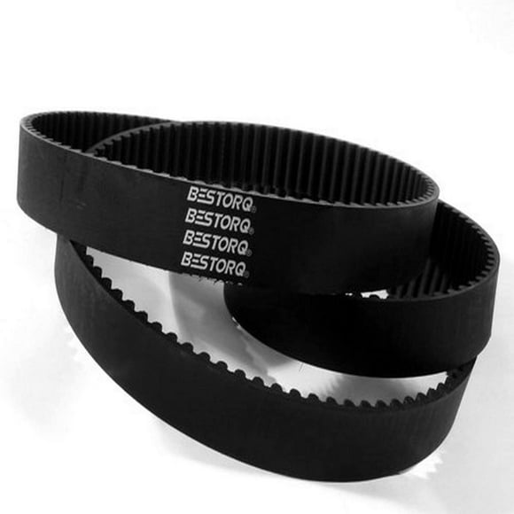 BESTORQ 312-3M-15 HTD Timing Belt, 312mm Outside Circumference x 15mm Width x 2.3mm Height, 3mm Pitch, 104 Teeth, Pack of 10
