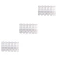 thumbnail image 2 of Minnieouse Gran oferta, 1 unidad, caja de almacenamiento vacía de diamantes de imitación para decoración de uñas de 12 rejillas de plástico transparente 3piezas, 2 of 6