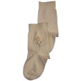 thumbnail image 3 of Tic Tac Toe Girls Ankle Sock 31859-Medium (pale yellow flower), 3 of 3