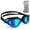 A1-bright Polarized Mirrored Blue, variant on Gowinsee Swim Goggles, Comfortable Polarized Anti-Fog Swimming Goggles for Adult
