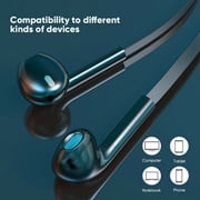 VIDVIE Wired Earbuds with Microphone, Compatible with iPhone, iPad, Android, Computer Most with 3.5mm Jack Wired headphone HS604