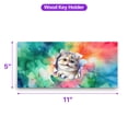 thumbnail image 5 of Funny Watercolor Adorable Exotic Shorthair Peeking Through Torn Paper Effect Wood Key Holder Cat Lover Kitten Owner Gifts Wall-mounted Key Rack Home Decor - 00026, 5 of 5