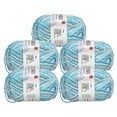 thumbnail image 1 of Unique Bargains Fil Mélange de Coton Bleu Blanc, Lot de 5, 50 g Chacun, 1 of 8