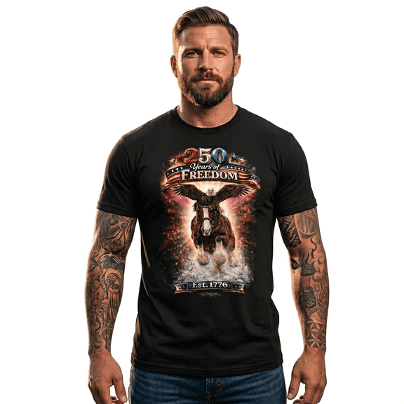 America 250 Years Celebration Shirt Patriotic USA 1776–2026 Graphic Tee
