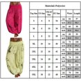 thumbnail image 4 of Pantalones Harem Boho para Mujer Pantalones Harem Holgados Informales para Yoga, 4 of 4