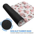 thumbnail image 6 of Long Mouse Pads for Desk,White Cow Strawberry Pattern Desk Mats on Top Of Desks, Desk Mouse Pad Extra Large with 3mm Non-Slip Base and Stitched Edge for Gaming,Office,Work,Home 35.4"x15.7", 6 of 6