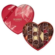 Neuhaus Belgian Chocolate 2024 Chocolate Heart Medium  28 Pieces Assorted Milk, White & Dark Chocolate Pralines  Romantic Gift - Gourmet Chocolate Gift