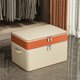 thumbnail image 5 of Bolsa de almacenamiento de ropa con cremallera de doble capa | Organizador de armario portátil | Caja de almacenamiento de tela no tejida de gran capacidad | Almacenamiento de edredones y rop, 5 of 5