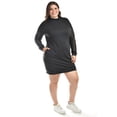 thumbnail image 2 of Vestido con mangas de lentejuela Roman Fashion /Tallas Extras, 8072 (Negro) negro 36, 2 of 5