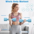 thumbnail image 2 of Mancuernas de 10LB (2x5), 2 Juegos de Mancuernas de Peso Libre, 2 LB, 3 LB, 4 Libras, 5 LB Pesos Ajustable, Adecuado para el Entrenamiento Deportivo en Gimnasios Familiares, 2 of 9