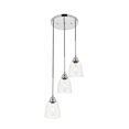 thumbnail image 4 of Living District LD4013D16C Felicity 3 Light Chrome Ceiling Pendant, 4 of 4